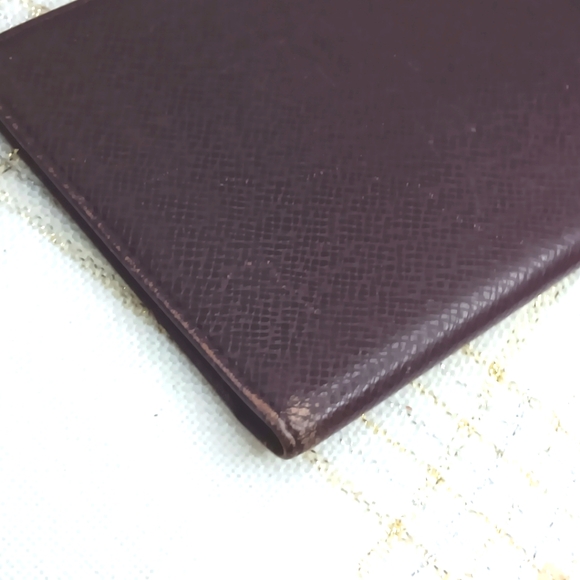 Louis Vuitton Brown Vintage Taiga Long Bifold Wallet - Picture 5 of 11